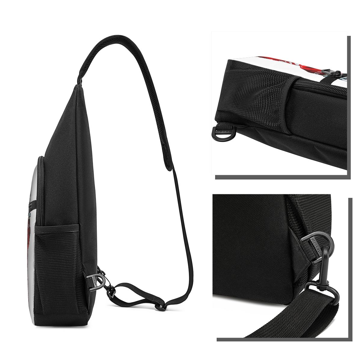 กระเป๋าคาดหน้าอกโคคา-โคล่า กระ - Sling Backpack Shoulder บทวิจารณ์และราคา