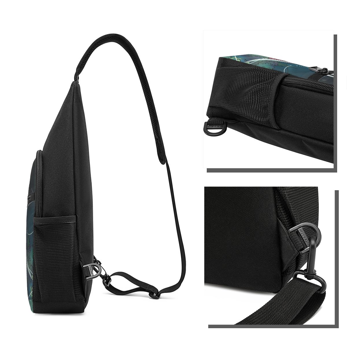 กระเป๋าคาดหน้าอกฮอลโลว์ไนท์สำห - Sling Backpack Shoulder บทวิจารณ์และราคา