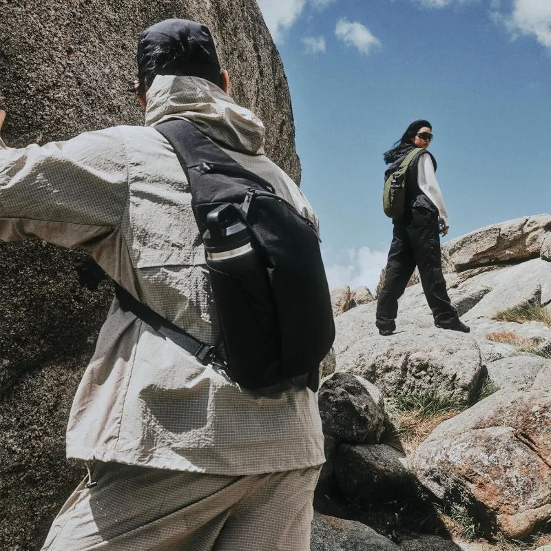 กระเป๋าคาดอกแบบสะพายไหล่ข้างขว - Sling Backpack Shoulder บทวิจารณ์และราคา