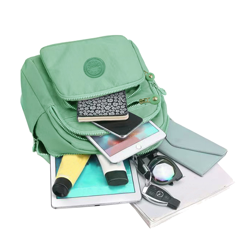 กระเป๋าเป้หลากสีมีสไตล์หรูหรา  - Canvas Backpack Casual บทวิจารณ์และราคา