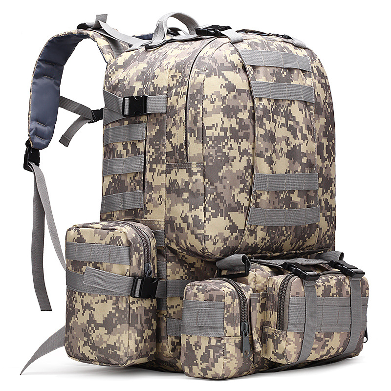 กระเป๋าเป้สะพายหลังกลางแจ้งขนา - Rucksack Military Style บทวิจารณ์และราคา